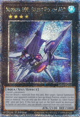 Number 101: Silent Honor ARK - RA04-EN211 - (Quarter Century Secret Rare) - 1st Edition